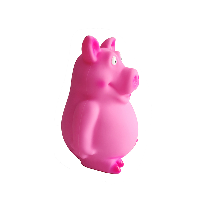 Thiết kế mới vật nuôi silicon đồ chơi nồi bụng chó với squeaker để nhai