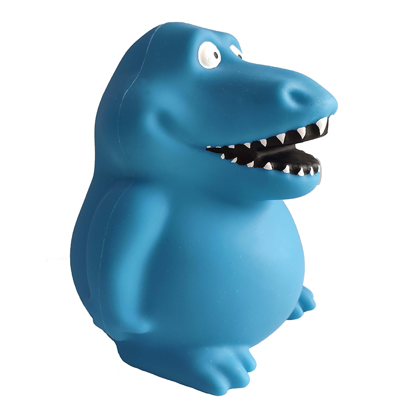 Thiết kế mới silicone squeaky dog ​​toy pot bụng thú cưng nhai đồ chơi để nhai