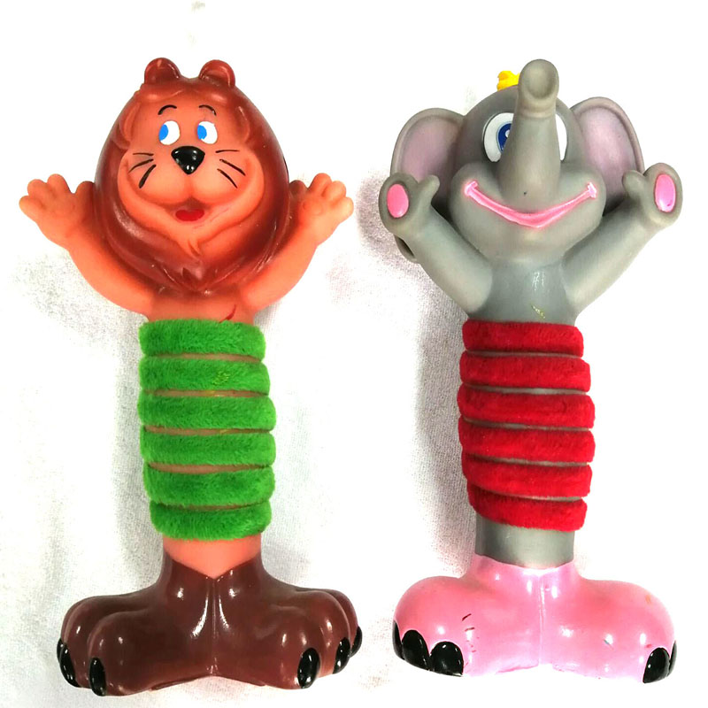Nhà máy bán chạy nhất vinyl dog toy pet nhai đồ chơi với squeaker